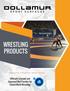 WRESTLING PRODUCTS. Officially Licensed and Approved Mat Provider for United World Wrestling