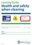 Health and safety when cleaning