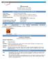 MATERIAL SAFETY DATA SHEET Iron(III) chloride hexahydrate