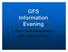 GFS Information Evening Sailing Season 30 th September 2016