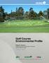 Golf Course Environmental Profile