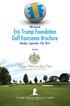 Eric Trump Foundation Golf Foursome Brochure Monday, September 15th, 2014