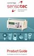 Product Guide. Gas Analysis and Detection Equipment