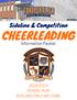 Sideline & Competition CHEERLEADING. Information Packet SCHOOL YEAR BOYS AND GIRLS WELCOME