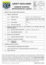 SAFETY DATA SHEET CARBON DIOXIDE, REFRIGERATED LIQUID PRODUCT NAME Carbon Dioxide, Refrigerated Liquid