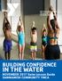 BUILDING CONFIDENCE IN THE WATER. NOVEMBER 2017 Swim Lesson Guide SAMMAMISH COMMUNITY YMCA