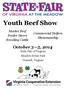 Youth Beef Show October 3 5, 2014