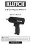 3/8 Air Impact Wrench