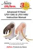 Advanced IV Hand LF01139U & LF01146U Instruction Manual