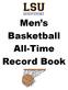 Men s Basketball All-Time Record Book