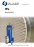 The Professional Choice EBV. Accumulators. OLAER EBV Low pressure bladder type conform to EC regulations
