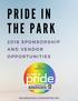 PRIDE IN THE PARK. August 18, 2018