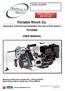 Portable Winch Co. PCH2000 USER MANUAL SERIAL NUMBER: READ CAREFULLY BEFORE USE PORTABLE CAPSTAN GAS-POWERED PULLING/LIFTING WINCH TM