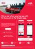 Win a car when you top up with hi! Account or My Singtel app.