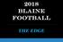 2018 BLAINE FOOTBALL THE EDGE