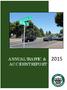 [Title] ANNUAL TRAFFIC & ACCIDENT REPORT