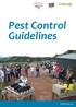 Pest Control Guidelines