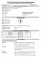 Hazard Communication Standard Safety Data Sheet Nature's Way Sweeping Compound, Red Oil-based