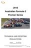 2018 Australian Formula 3 Premier Series