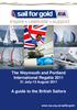 The Weymouth and Portland International Regatta July-13 August A guide to the British Sailors.