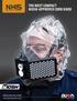 NH15 ESCAPE HOOD THE MOST COMPACT NIOSH-APPROVED CBRN HOOD