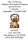 The Arc/Morris Adaptive Recreation Program Special Events Calendar September October 2018