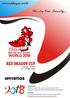 INVITATION.   WORLD MARTIAL ARTS GAMES RED DRAGON CUP TO: All Martial Arts Federations, Organizations, Associations and Clubs