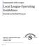 Local League Operating Guidelines