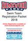 Swim Team Registration Packet Online Registration available at: