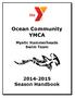 Ocean Community YMCA. Mystic Hammerheads Swim Team Season Handbook
