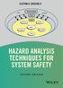 Hazard Analysis Techniques for System Safety