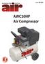 Code AWC20HP Air Compressor