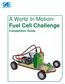 A World In Motion Fuel Cell Challenge. Competition Guide