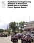 Guidelines for Engineering Analysis of Motorized Mixed Use on National Forest System Roads