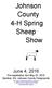 Johnson County 4-H Spring Sheep Show