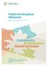 Community Environment Social Inclusion. Public Participation Networks Annual Report 2017