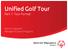 Unified Golf Tour. Part 1: Tour Format. Patrick Kozlowski Manager of Sports Programs. Indiana
