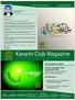 Karachi Club Magazine