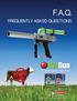 F.A.Q. FREQUENTLY ASKED QUESTIONS. An Innovative Insecticide Delivery System