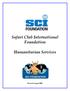Safari Club International Foundation. Humanitarian Services