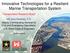Innovative Technologies for a Resilient Marine Transportation System