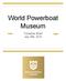 World Powerboat Museum. Timeline Brief July 18th, 2018