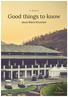 E-BOOK. Good things to know. about Black Mountain