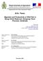 M.Sc. Thesis. Migration and Productivity of Wild Fish in Stung Chinit Reservoir, Kampong Thom Province, Cambodia