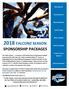 2018 FALCONZ SEASON SPONSORSHIP PACKAGES. Title Sponsor. Jersey Sponsor. Mascot Sponsor. Gold Package. Silver Package.