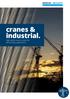 cranes & industrial. High performance ropes for demanding applications