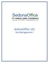 SedonaOffice 101 Job Management I