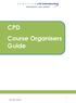 CPD Course Organisers Guide
