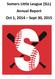 Somers Little League (SLL) Annual Report Oct 1, 2014 Sept 30, 2015