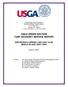 USGA GREEN SECTION TURF ADVISORY SERVICE REPORT
